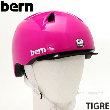 バーン BERN ティグレ TIGRE 国内正規品 ヘルメット プロテクター ベビー 自転車 保護 ストライダー バランスバイク スケートボード スノーボード 子ども Helmet カラー:Gloss Pink
