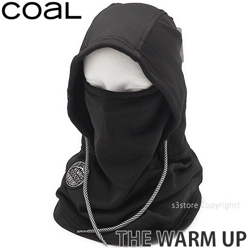 コール COAL ウォーム アップ WARM UP スノーボード バラクラバ フェイスマスク ビーニー 目出し帽 防寒 SNOW BEANIE カラー:BLACK サイズ:OS