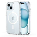【米軍MIL規格・Magsafe対応】ESR iPhone 15 Plus ケース 耐黄変 いphone15plus ケース 耐衝撃 傷防止 iPhone 15 Plus用 磁気 スマホケース Classicシリーズ クリア