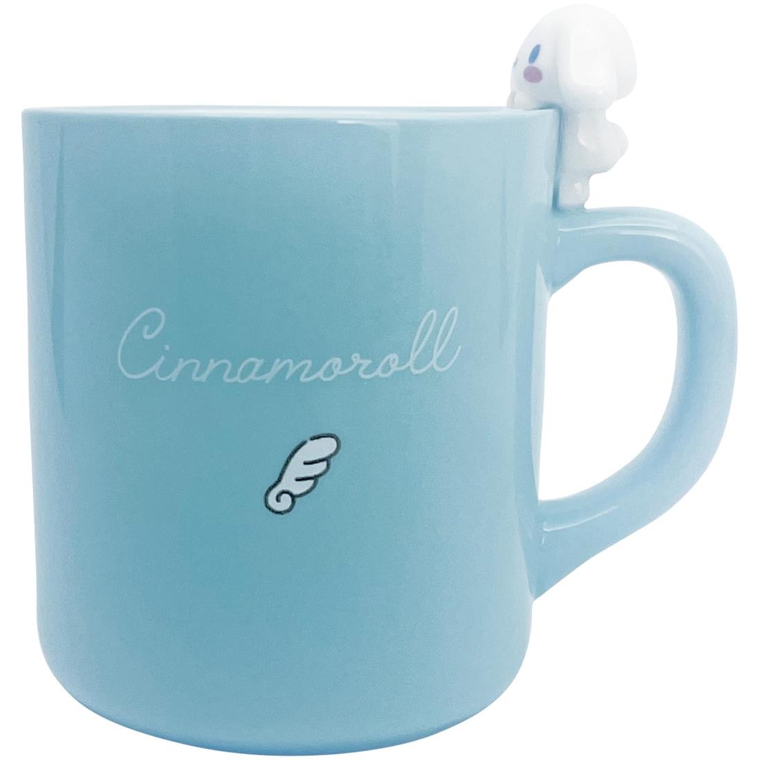 サンアート サンリオ (SANRIO) シナモン マグカップ シナモロール フィギュア付き のっかり 約260ml 雑貨 サンリオ グッズ ギフト プレゼント ...