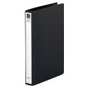 リヒトラブ リングファイル A4 2穴 黒 F877U-24