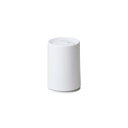 ideaco(イデアコ) ゴミ箱 丸形 1.2L 直径12.5✕高さ19.2cm mini TUBELOR with Lid white (ミニチューブラーウィズリッド ホワイト)