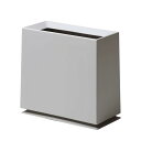 ideaco(イデアコ) ゴミ箱 角型 8.5L W31.5✕D15✕H30cm TUBELOR BRICK gray (チューブラー ブリック グレー)
