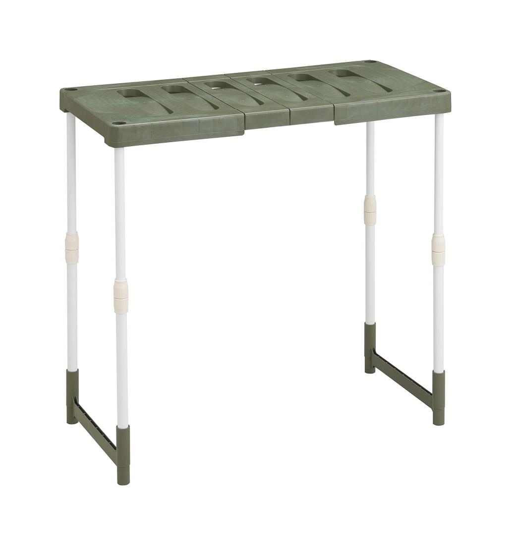 Belca 日本製 収納棚 クローゼット・押入れトールラック 伸縮タイプ 幅76.5~92×奥行37×高さ50~80cm エコグリーン COT-RG