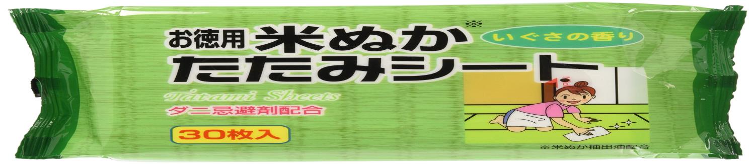 アイメディア 米ぬかたたみシート 掃除シート 30枚入 ダニ忌避剤配合 畳掃除 そうじ 畳 床掃除