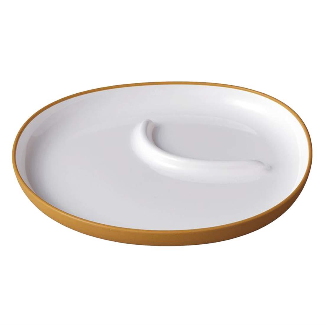 KINTO (キントー) BONBO プレート 240x220mm イエロー キッズ ベビー 電子レンジ・食洗機使用可 ギフト プレゼント 出産祝い 26378