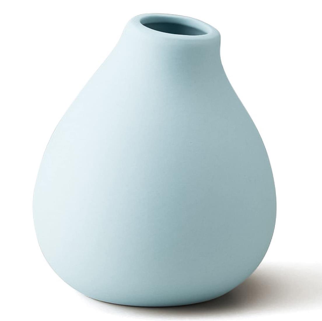 TAMAKI フラワーベース AYA(アヤ) ブルー 8cm×9cm T-956410