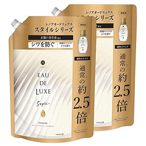 レノア オードリュクス スタイル 柔軟剤 衣類の美容液配合 イノセント 詰め替え 大容量 約2.5倍 (1010mL) × 2個【まとめ買い】 レノア オードリュクス スタイル 柔軟剤 衣類の美容液配合 イノセント 詰め替え 大容量 約2.5倍 (1010mL) × 2個【まとめ買い】