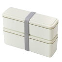 三好製作所 GEL-COOL ランチボックス 保冷剤一体型 Fitシリーズ スリム S+L ホワイト×ホワイト 0101-0099