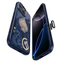 Spigen 【c11 シリーズ Fearless エディション】iPhone 16 Pro ケース MagSafe対応 カメラコントロール対応 立体的プリント ストラップホール 米軍MIL規格 ウルトラ・ハイブリッドT・マグフィット ACS09228 (c11 フィアレス)
