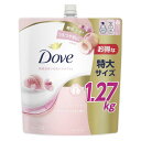 【大容量】Dove(ダヴ)ボディソープ ピーチ&スイートピー (ボディウォッシュ) 詰替え用 大容量 1270g