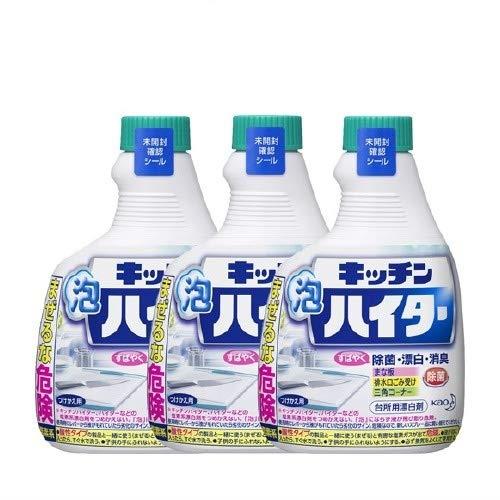 【花王】キッチン泡ハイター <付替用>400ml ×3個セット