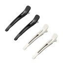 KISARG ダッカール メンズ ヘアピン ヘアクリップ ダックカール 髪留め クリップ ブロッキング 美容師 プロ用 跡がつかない 滑らない 大きめ 強力 ホ...