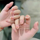 ネイルチップ ショート ミディアム 24枚入 ネイル チップ キャッツアイ つけ爪 ピンク 花火 ダイヤモンド 3Dネイルシール 肌色 人気 和風 可愛い シンプル おしゃれパーティー ネイル チップ 秋冬 春夏 花嫁ネイル 光沢 成人式 入学式 卒業式 結婚式 両面テープ付き