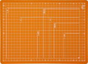 ナカバヤシ カッターマット 折りたたみカッティングマット A4 オレンジ CTMO-A4OR