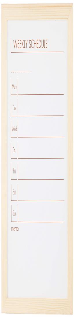 ナカバヤシ ウッドスケジュールボード W220×H330mm SBM-E3322