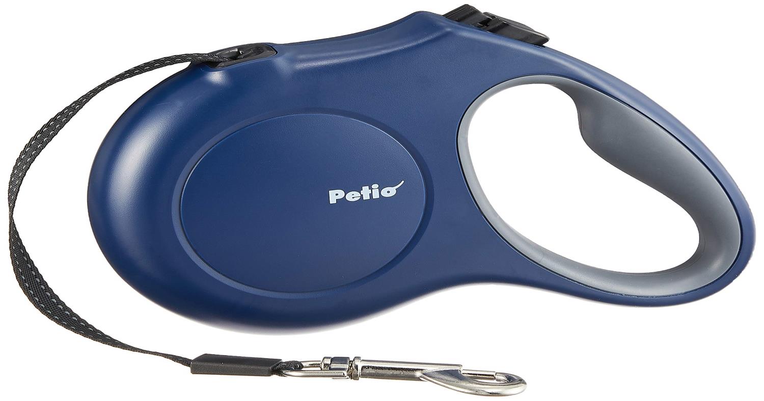 ペティオ (Petio) リールリードロード ネイビー 中型犬用 M サイズ