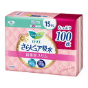 ロリエ さらピュア吸水 超吸収スリム 15cc 100枚(25枚×4パック)(パンティライナー 吸水ケア 尿もれパッド)