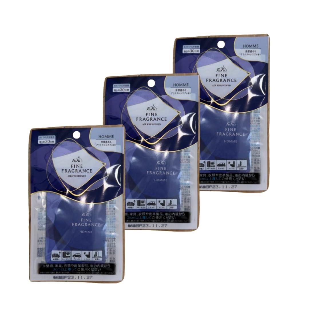 ファーファ ファインフレグランス 上質なプライムフローラルの香り 清潔感あるクリスタルムスクの香り (吊り下げ式芳香剤 清潔感あるクリスタルムスクの香り 3個セット)のサムネイル