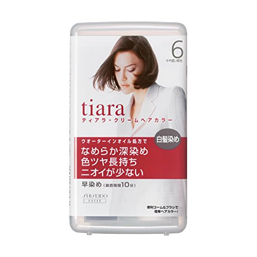 ティアラ (TIARA) クリームヘアカラー 6 【医薬部 外品】