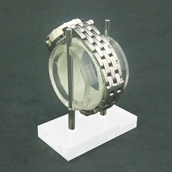 腕時計スタンド　φ50mm　ホワイト　　ウォッチスタンド ディスプレイ リング 高級