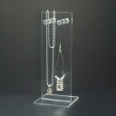 アクセサリースタンド 両面 透明 ストラップ ジュエリー 展示 店舗 アクセサリー ペンダント