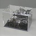アクリルケース (背面ミラー) 350mm×302mm×300mm 台座(黒) コレクション 展示 カバー 販促品 ディスプレイ イベント用品