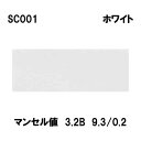 SC001 ホワイト 1000mm×1000mm 3MスコッチカルJシリーズ フィルム/シール(2)