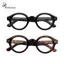 老眼鏡 メンズ ラウンド ヴィンテージ USA シニアグラス 左右違い 度数違い PCメガネ UVカット HOYA 視力補正用レンズ ケース付き オールドフォー...