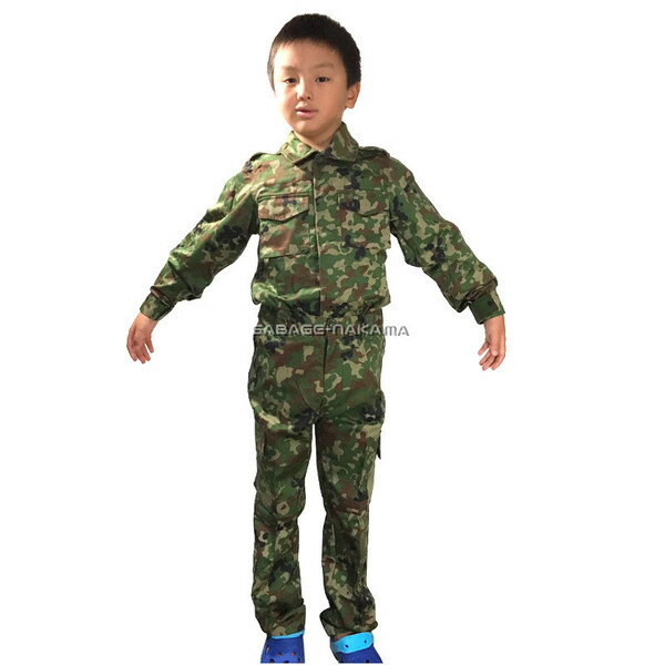 Broptical BDU 自衛隊 迷彩服 キッズ 子供 サイズ 110 120 130 140 150 上下 セット BDU サバゲセット サバゲーセット 服装 レディース