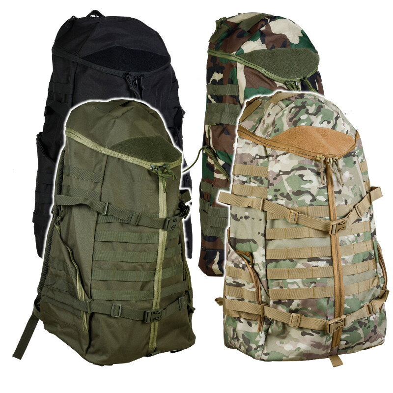 Broptical 大容量 バックパック ミリタリーバッグ サバゲー ライフルケース 収納 リュック 大型 モール molle レディース メンズ