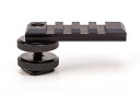 Broptical カメラ用 ネジ付きホットシュー 20mmレイルベースセット ショートver マウントベース サバゲー マウント カメラ デジカメ 撮影