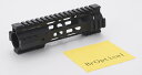 Broptical クラシック M-LOK ハンドガード 7inch 7インチ サバゲー パーツ タクティカルハンドガード ブラック BK 黒 マルイ VFC G G 対応