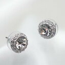 XtXL[ SWAROVSKI / ANGELIC PIERCED EARRINGS CRY/R sAX #1081942