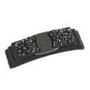 T@g[ tFK Salvatore Ferragamo / FERM SWAROVS ob^ #341693 488214 BLACK SWAROVSKI