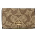 コーチ キーケース コーチ COACH / キーケース #77998 IME74 カーキ/サドル