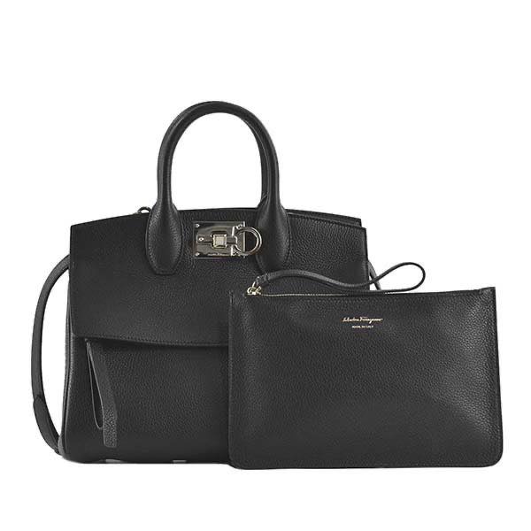 乐天商城 - サルヴァトーレ フェラガモ Salvatore Ferragamo / THE STUDIO ハンドバッグ #21H159 718293 NERO
