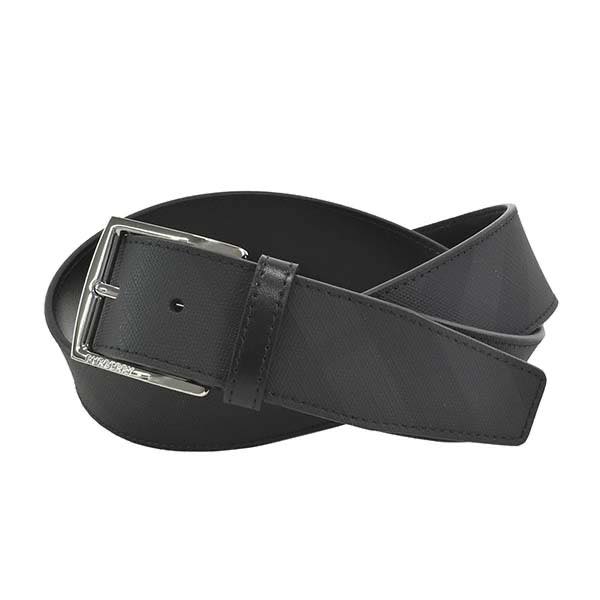 バーバリー BURBERRY / MB GRAY40 ベルト #8015578 110269 A1483 DARK CHARCOAL/ BLACK