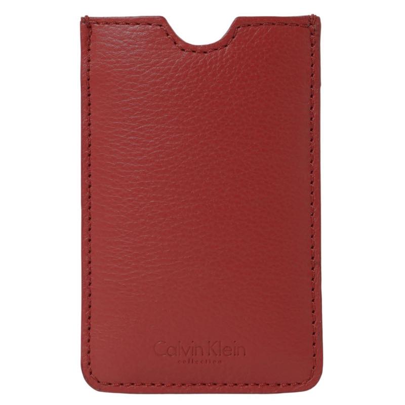 カルバン クライン Calvin Klein / キーホルダー付きケース #C-06-Q ROSSO ROSSO