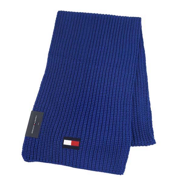 トミー ヒルフィガー TOMMY HILFIGER / KNIT LOGO SCARF マフラー #H8C83203 400 BLUE
