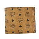 GV[G MCM / VISETOS ORIGINAL FLAP WALLET /TWO-FOLD SMALL ܍zKt #MXSAAVI01 CO001 COGNAC