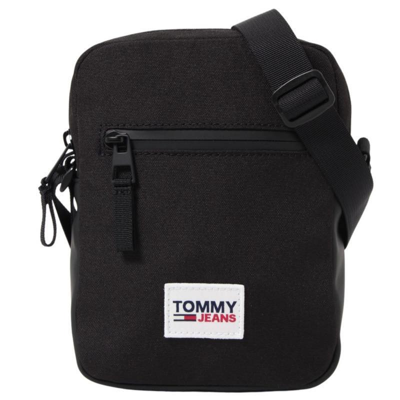 トミー ヒルフィガー TOMMY HILFIGER / TJM URBAN ESSENTIALS REPORTER 斜め掛けバッグ #AM0AM06873 BDS BLACK