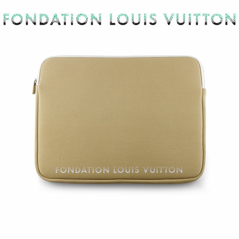 乐天商城 - フォンダシオン ルイ・ヴィトン FONDATION LOUIS VUITTON / FLV美術館 限定 PCケース #Note PC case CAMEL