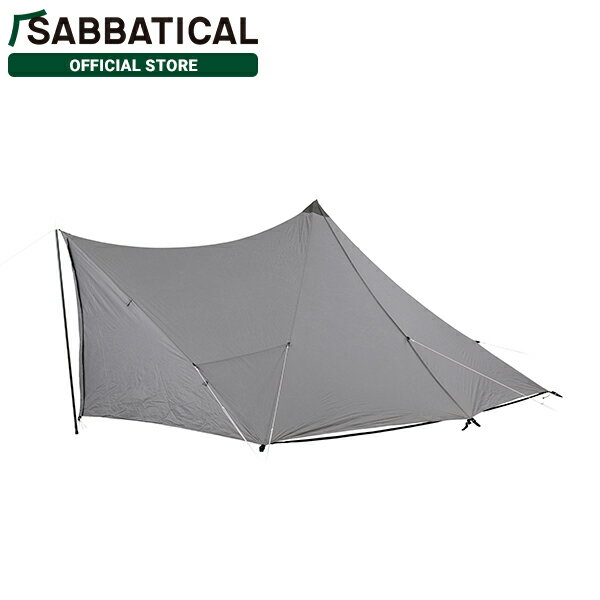 サバティカル SABBATICAL ディークレスト スモールサイズシェルター 2人用インナーテント付き サイズW400cm×D330cm×H180cm | A＆F エイアンドエフ