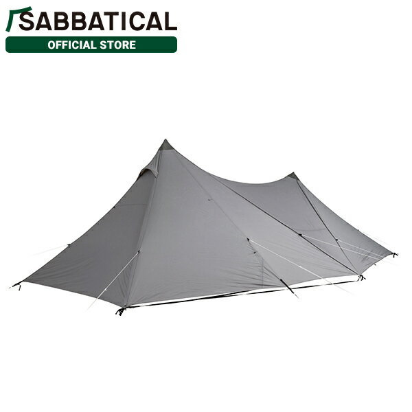 サバティカル SABBATICAL スイッチバック ミドルサイズシェルター 4人用メッシュインナーテント付き サイズW600cm×D370cm×H200cm | A＆F エイアンドエフ