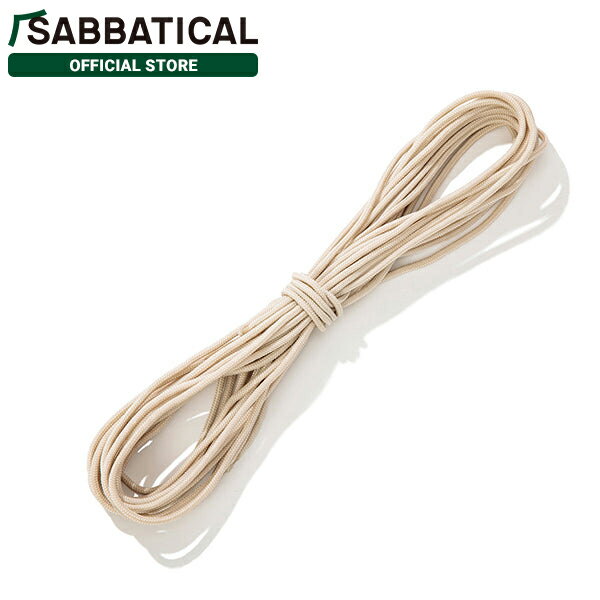 サバティカル SABBATICAL PPロープ 4φmm 10m ナチュラル | A＆F エイアンドエフ