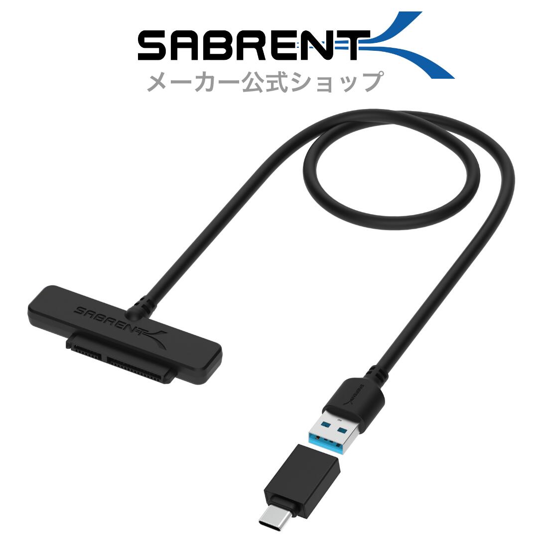 SABRENT SSDؤUSBѴץ/ 2.5SSD/SATA SSD/ SSD 1TBSSD 2TBSSD 500GBSSD 4TB16TBޤбHDD/ USB Type-CޤѴץ/ USB3.1/ 10gbpsĶ®/ ߥPCMacbookΡPC˻ (EC-SS31)