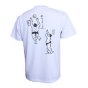 バスケ Tシャツ メンズ 「ぱす&ありうーぷ」 半袖 練習着 (ノースアイランド) NORTHISLAND