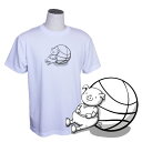 バスケ Tシャツ メンズ 「ちょっと休憩・・・」 半袖 練習着 (ノースアイランド) NORTHISLAND