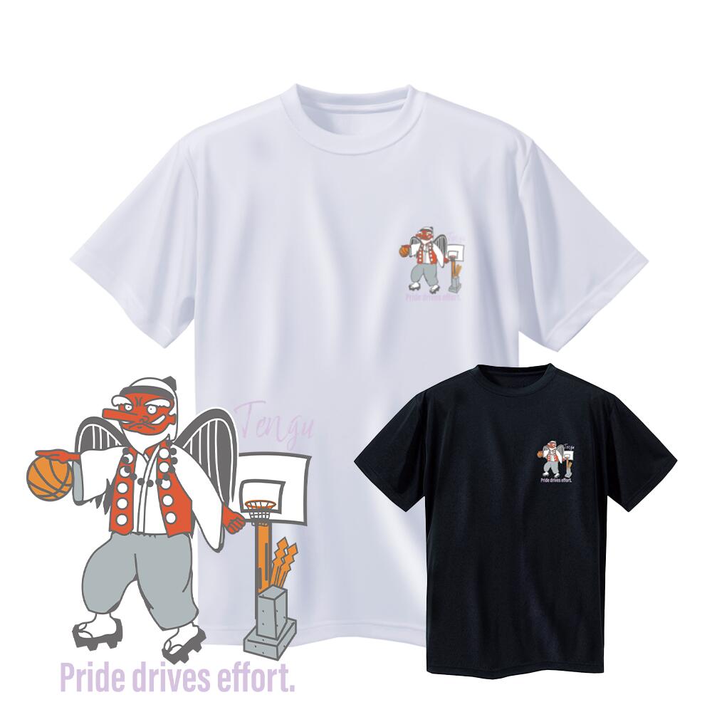 バスケ ウェア メンズ Tシャツ 左胸ワンポイントマーク 「Pride」 半袖 練習着 (ノースアイランド) NORTHISLAND